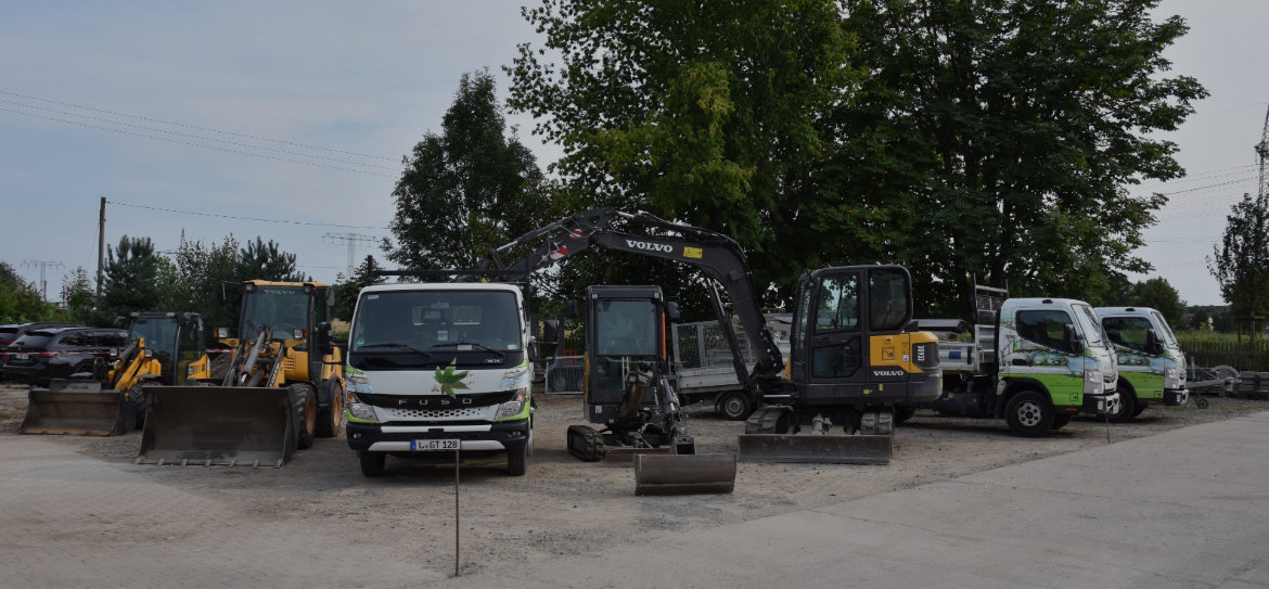 Unser Fuhrpark – Technik im Dienst der Natur